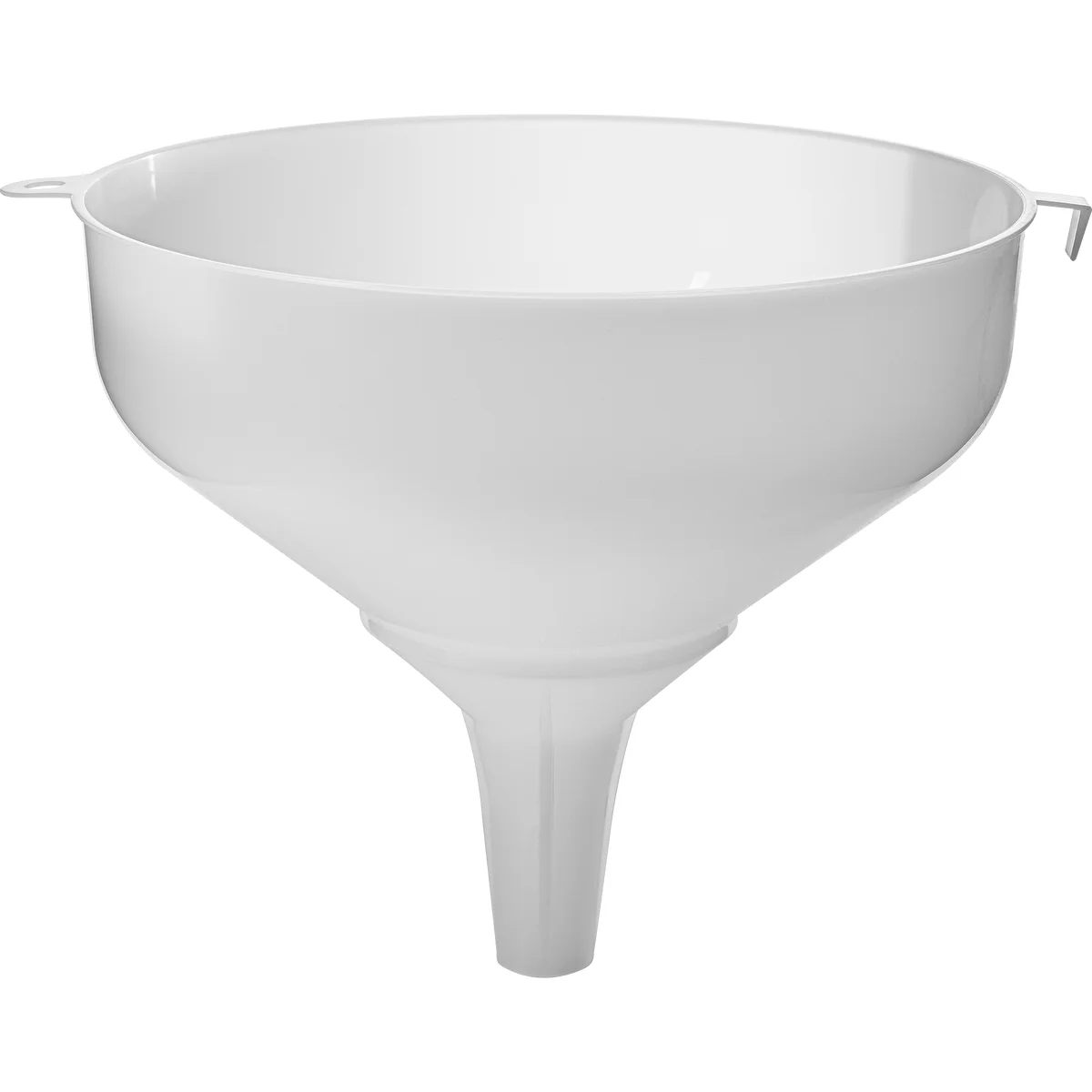 Weißer Kunststofftrichter Ø 25 cm