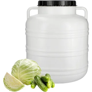 Fermentierfass 40 L – weiß, mit Griffen – photo 3