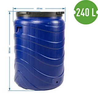 Blaues Gärfass 240 L – photo 9