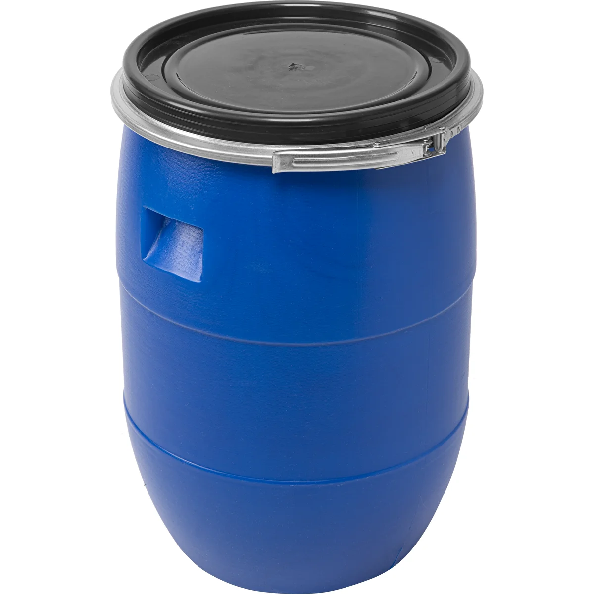 Krautfass 60 L, mit Spannring, blau, Sterk