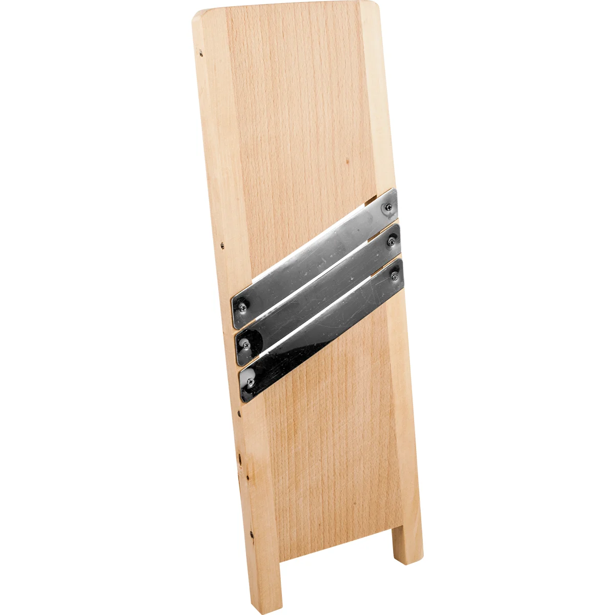 Krauthobel aus Holz, 45 x 15 cm, 3 Messer