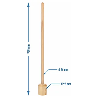 Krautstampfer aus Holz – groß, 100 cm – photo 3
