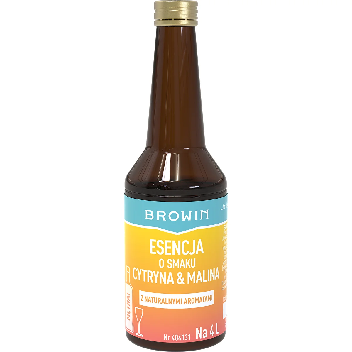Geschmacksextrakt Zitrone-Himbeere – 40 ml, für 4 L