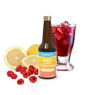 Geschmacksextrakt Zitrone-Himbeere – 40 ml, für 4 L – photo 3