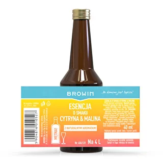 Geschmacksextrakt Zitrone-Himbeere – 40 ml, für 4 L – photo 4