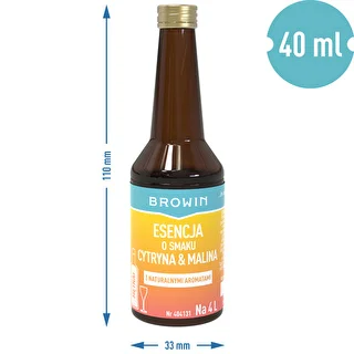 Geschmacksextrakt Zitrone-Himbeere – 40 ml, für 4 L – photo 7