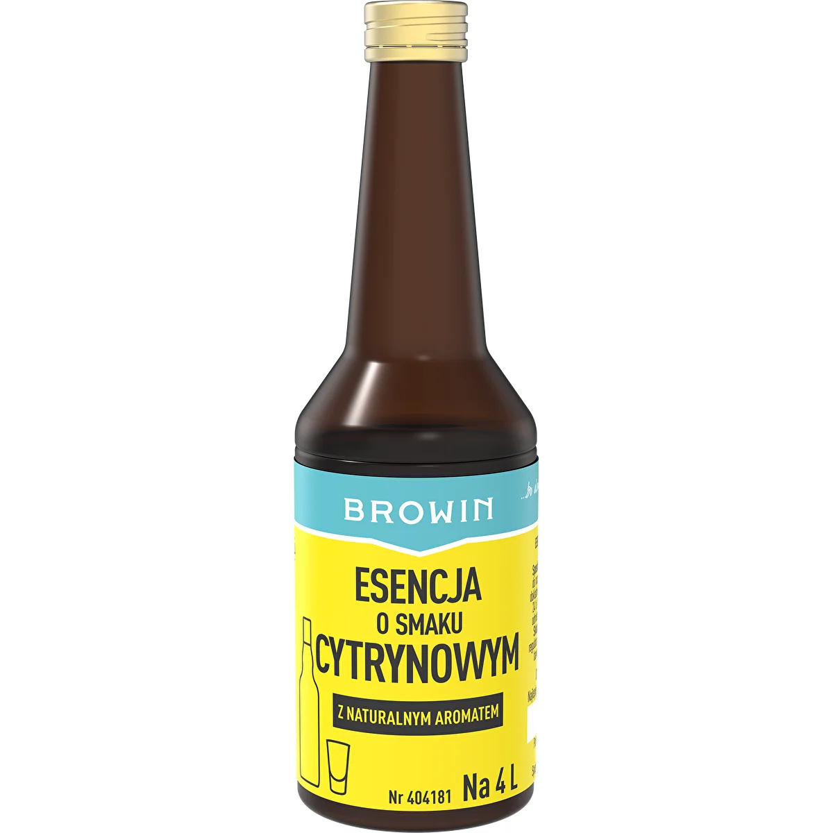 Zitronen-Essenz mit natürlichem Aroma für 4 L – 40 ml
