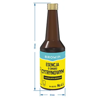 Zitronenessenz mit natürlichem Aroma für 4 l – 40 ml – photo 7