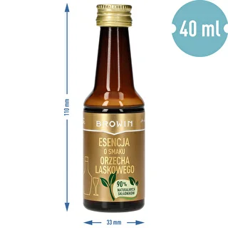 Essenz mit Haselnussgeschmack für 4 L – 40 ml – photo 8
