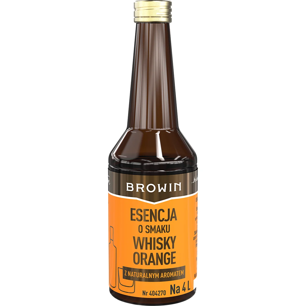 Geschmacksessenz Whisky Orange für 4 L – 40 ml