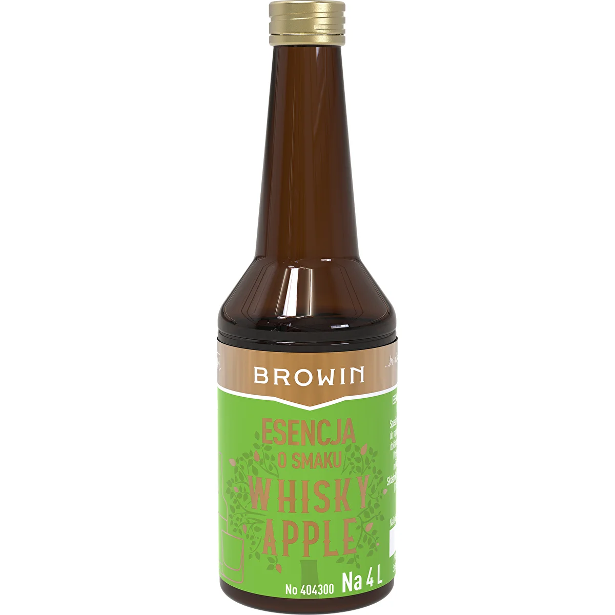 Essenz mit Whisky-Apple-Geschmack – 40 ml, für 4 L