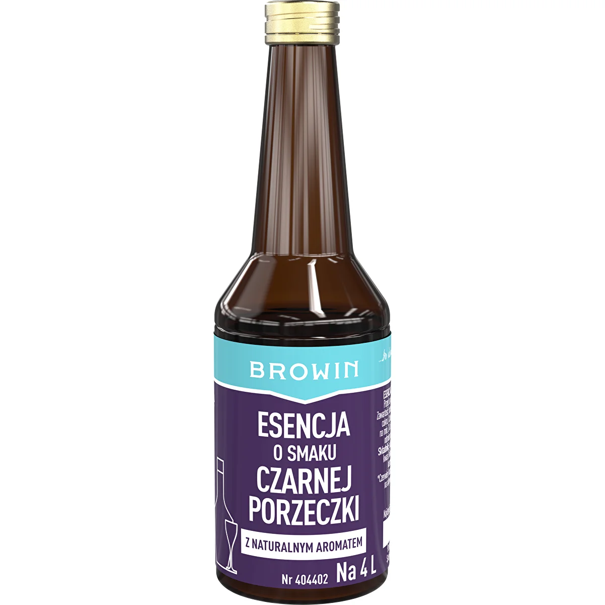 Schwarze-Johannisbeer-Essenz mit natürlichem Aroma für 4 L - 40 ml