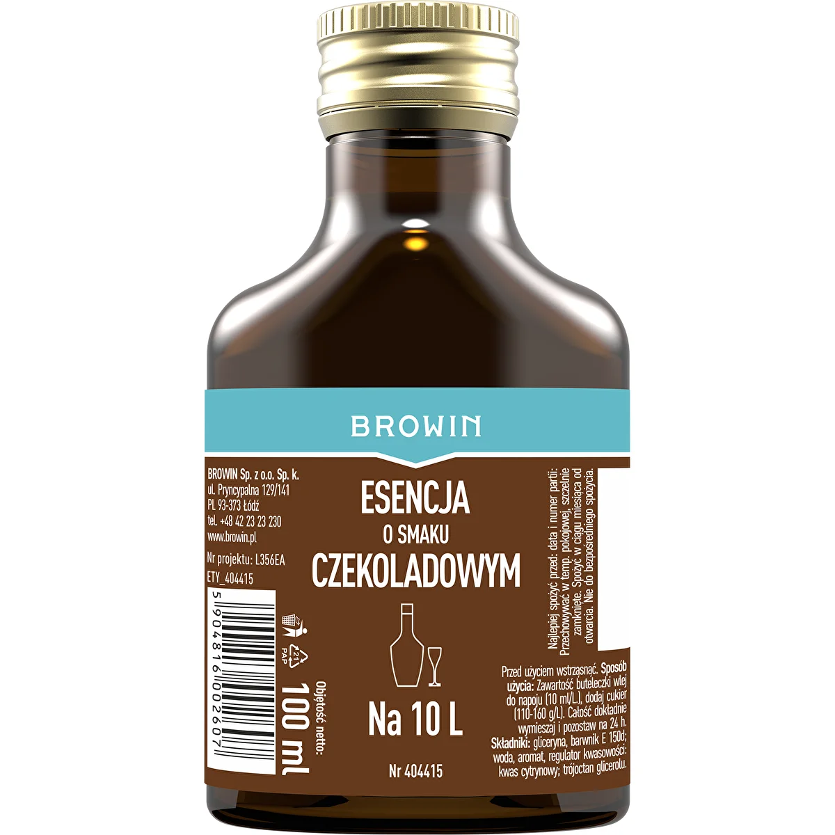Schokoladen-Essenz 100 ml für 10 L