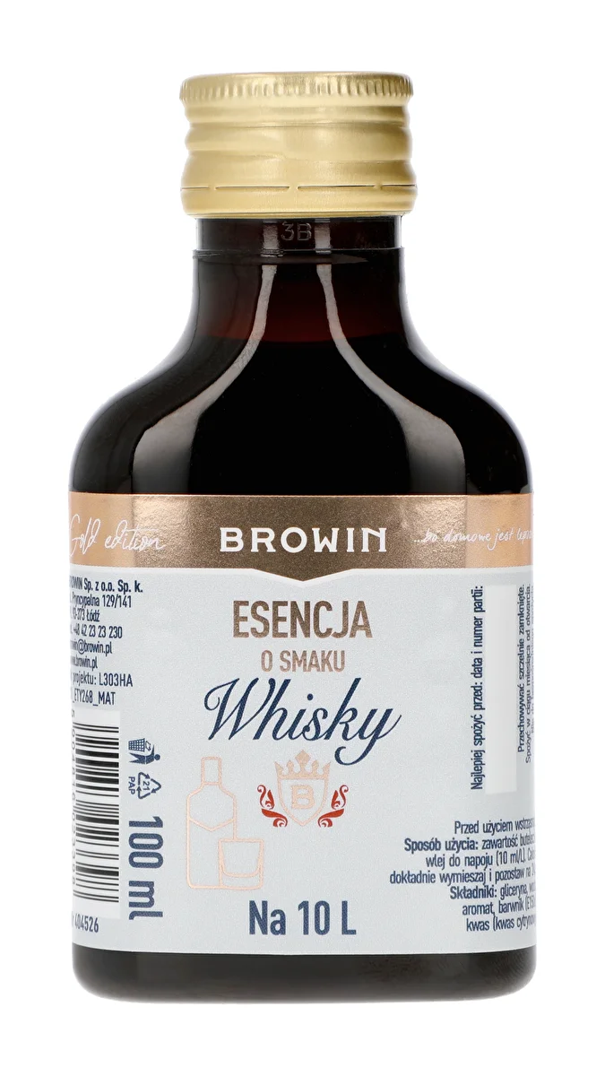 Whisky-Aroma-Essenz für 10 L, 100 ml
