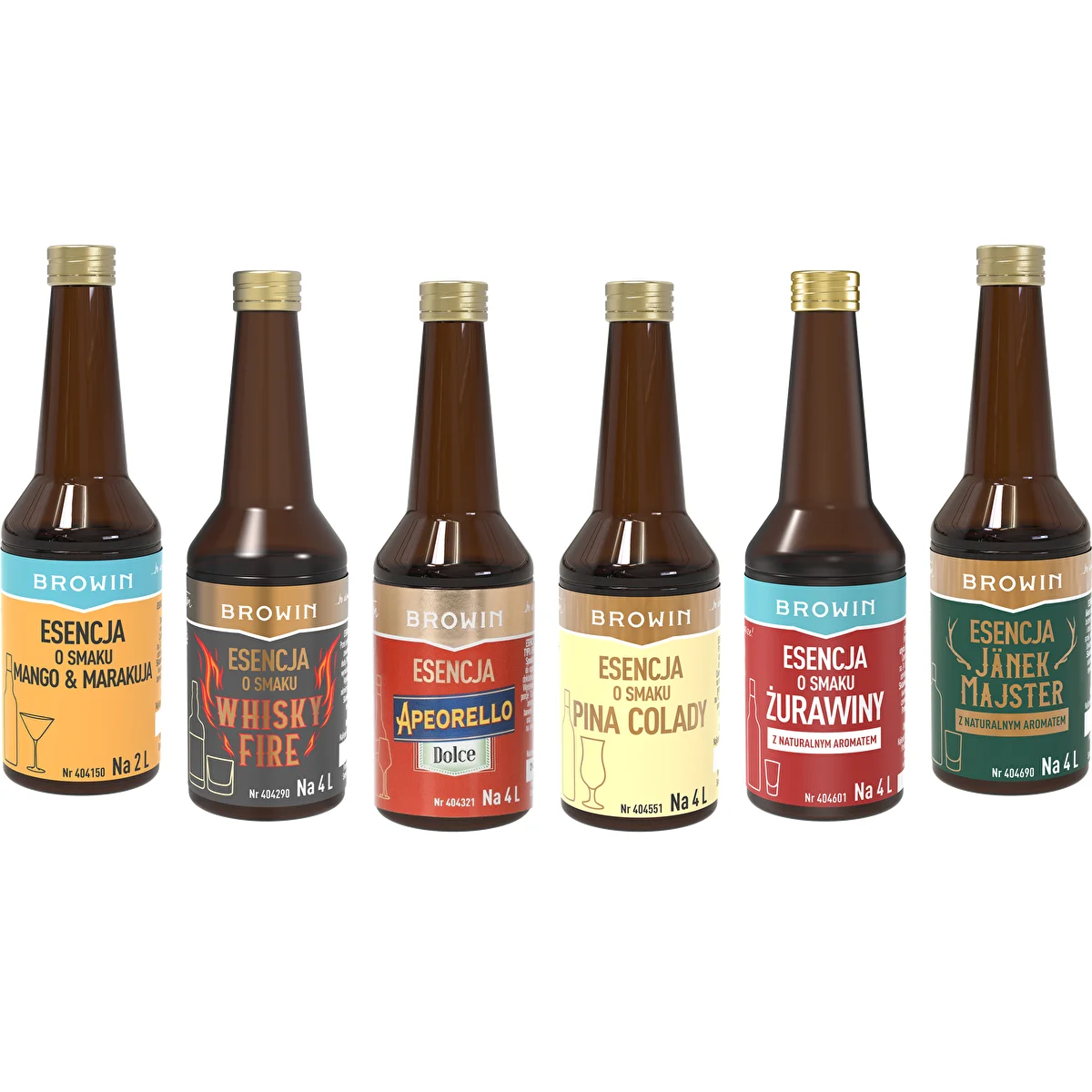 Set mit 6 Essenzen – Cocktail-Edition 6 x 40 ml