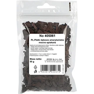Eichenholz-Chips aus amerikanischer Eiche, stark getoastet, 50 g – photo 2