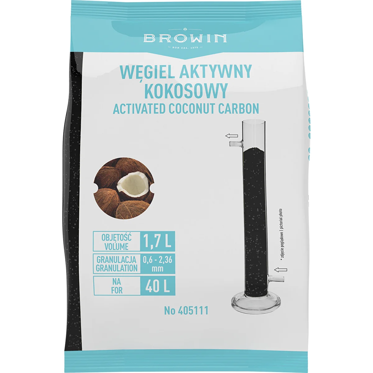 Kokos-Aktivkohle 0,86 kg