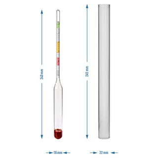 Oechslemeter (Zuckerspindel) - Messung des Zuckergehalts – photo 4