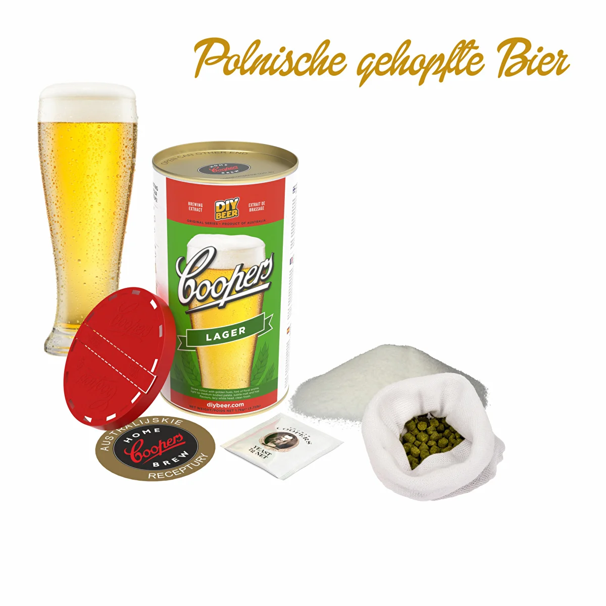 Bierbrau-Set – polnisch gehopft, 20 L