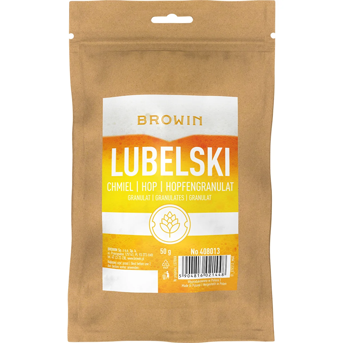 Lubelski-Hopfen – Pellets 50 g