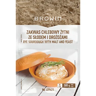 Roggen-Sauerteig mit Hefe und Malz - 23 g