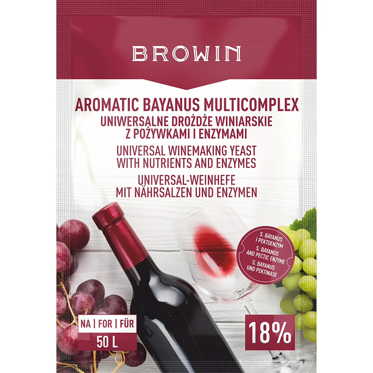 Aromatic Bayanus Multicomplex Starterset für Wein, 40 g
