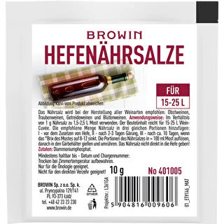 Hefenährsalz 10 g – photo 1