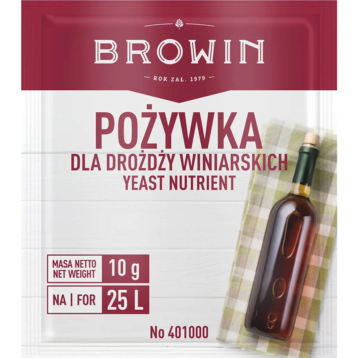 Hefenährsalz für Weinhefen, 10 g