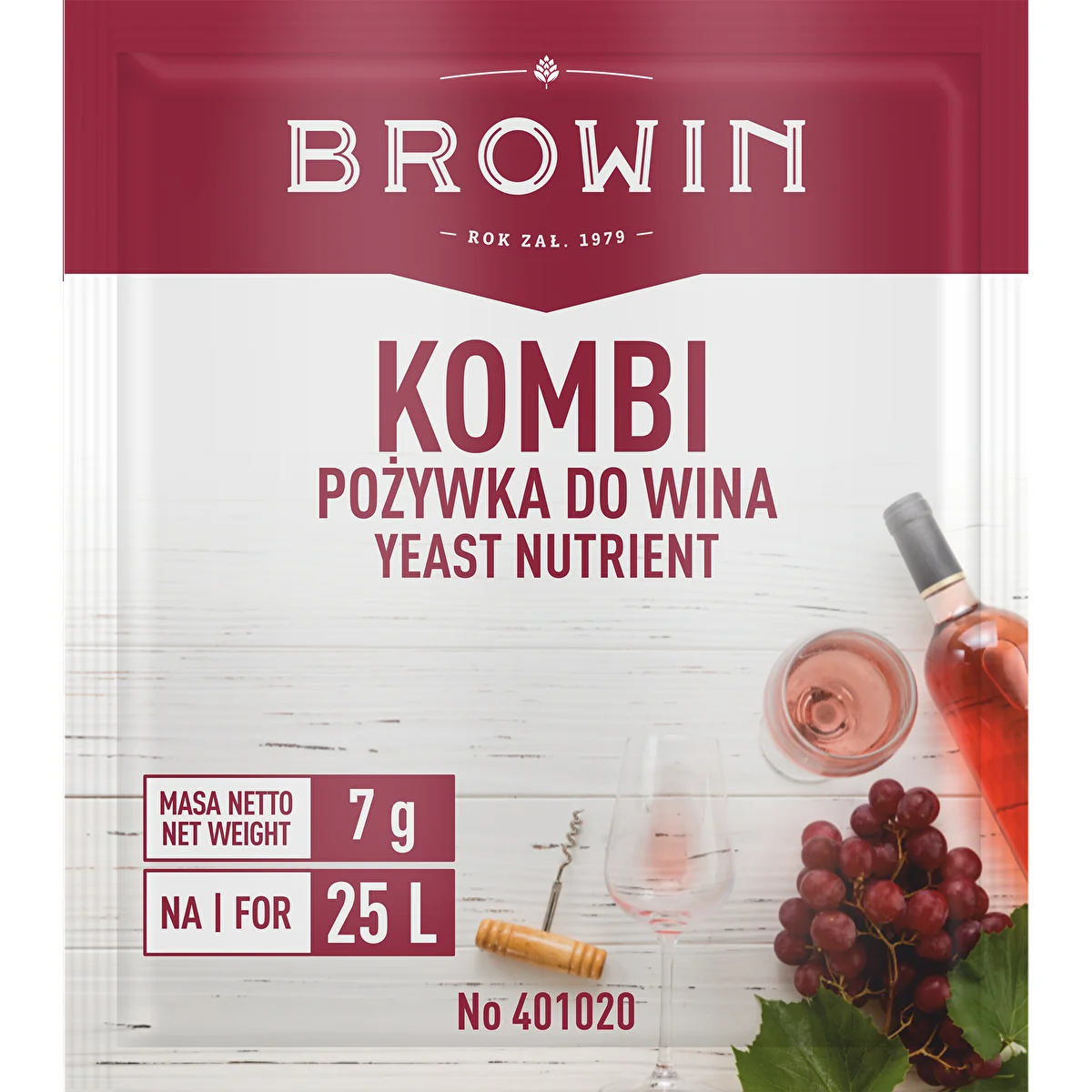 Hefenährsalz für Wein KOMBI, 7 g