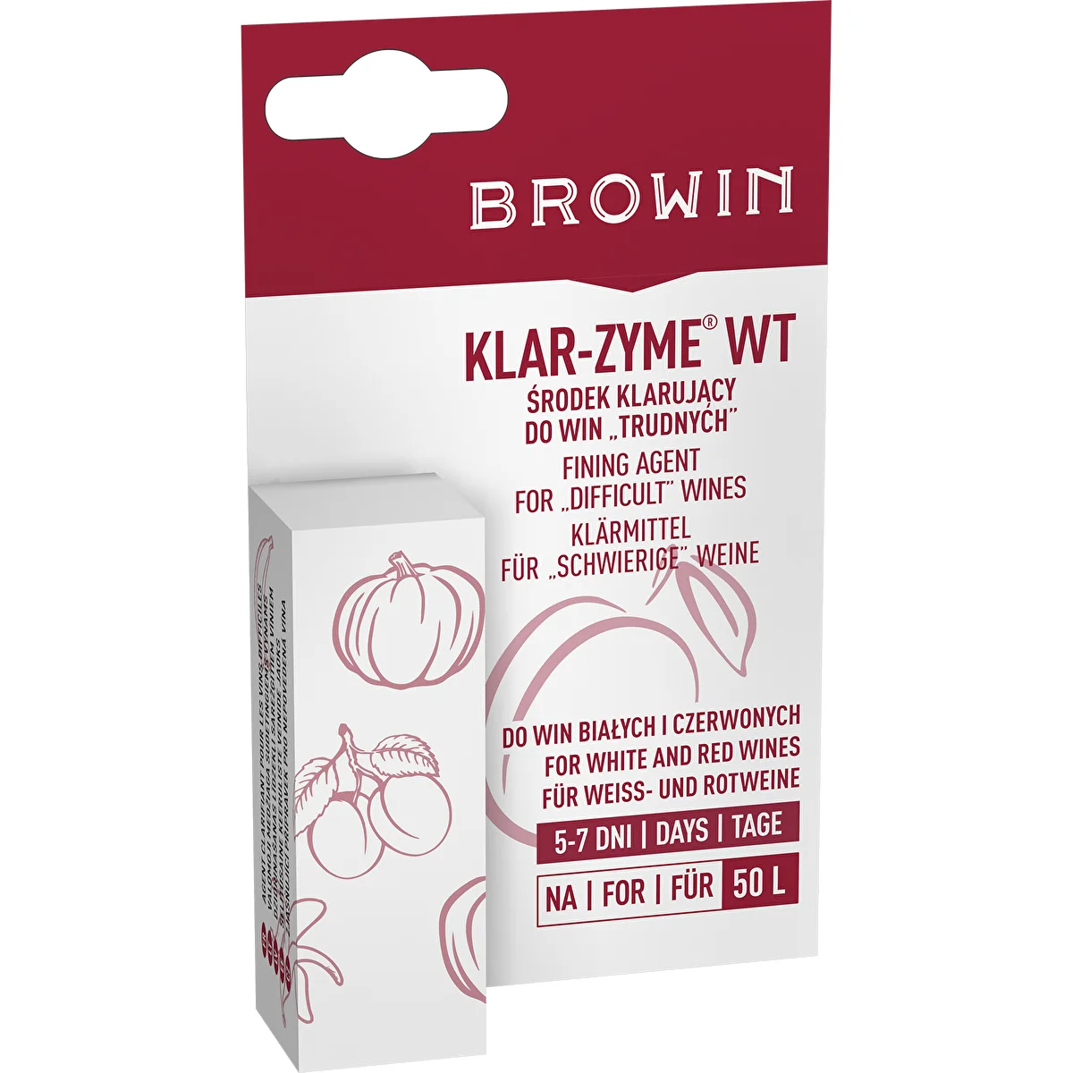 Klar-zyme – Klärmittel für Wein