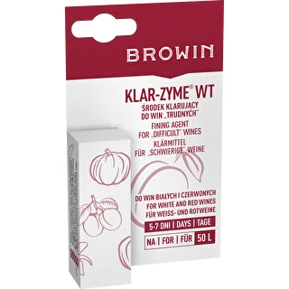 Klar-zyme – Klärmittel für Wein
