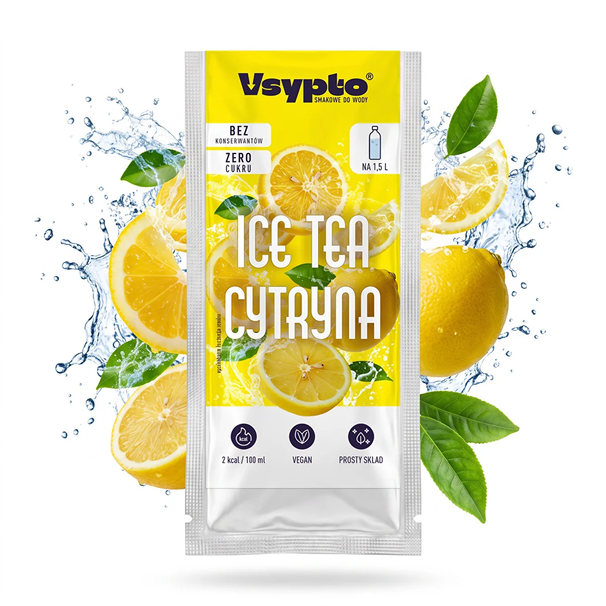 VSYPTO Ice Tea Zitrone, 9 g