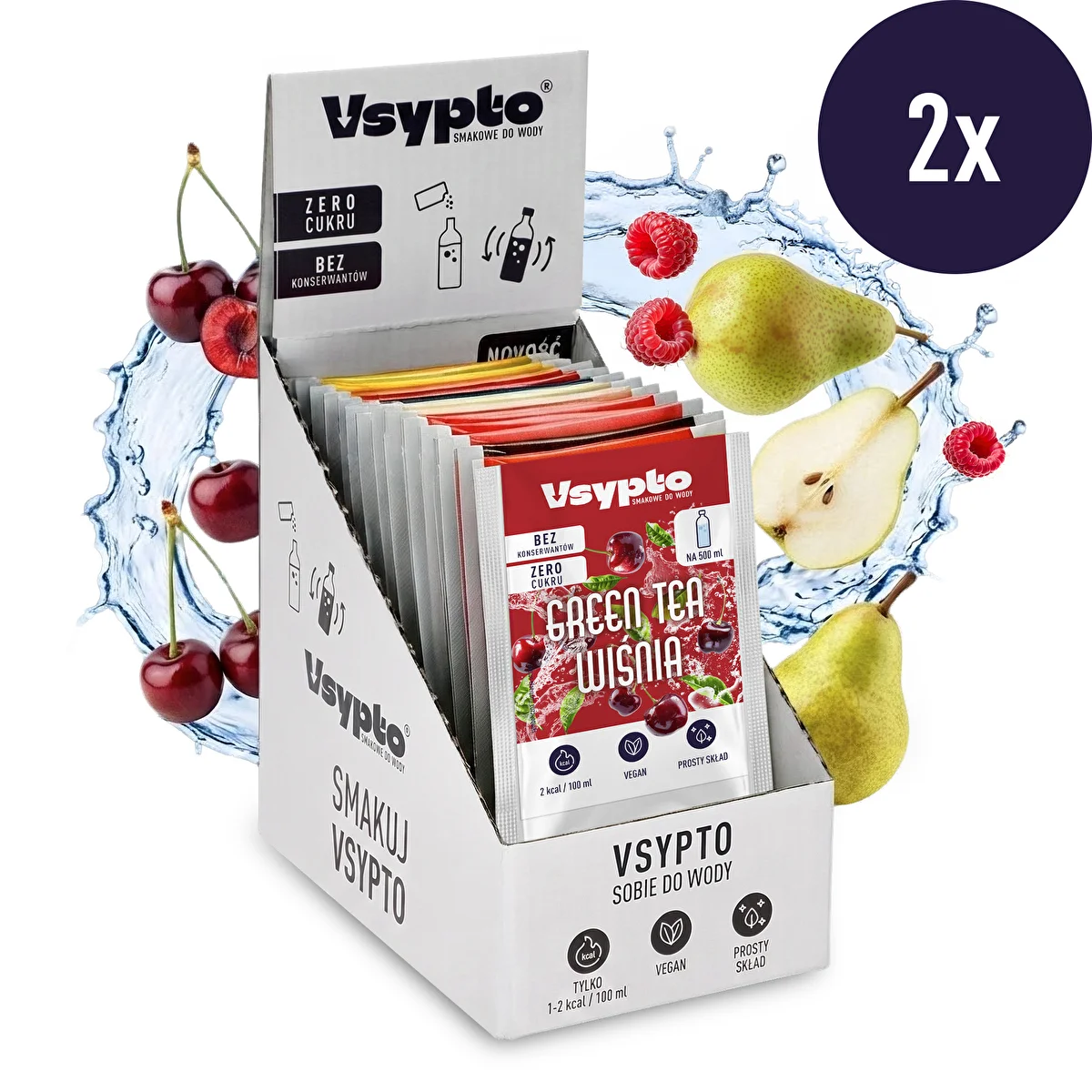 Vsypto Mix 2x15 Geschmacksrichtungen, 30x3 g