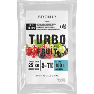 Weinhefe Turbo Fruit 5–7 Tage 100 L