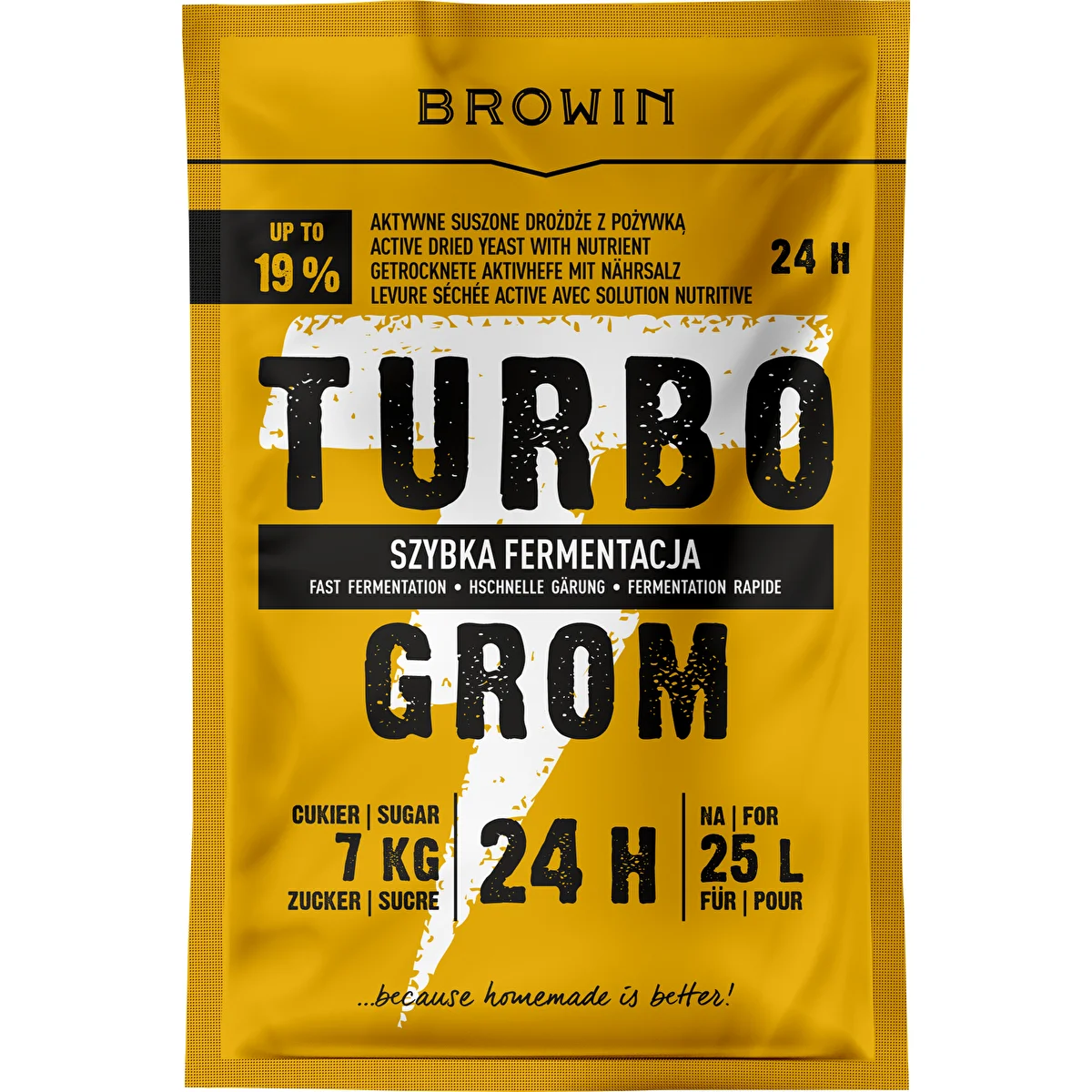 Brennereihefe Turbo Grom 24 h