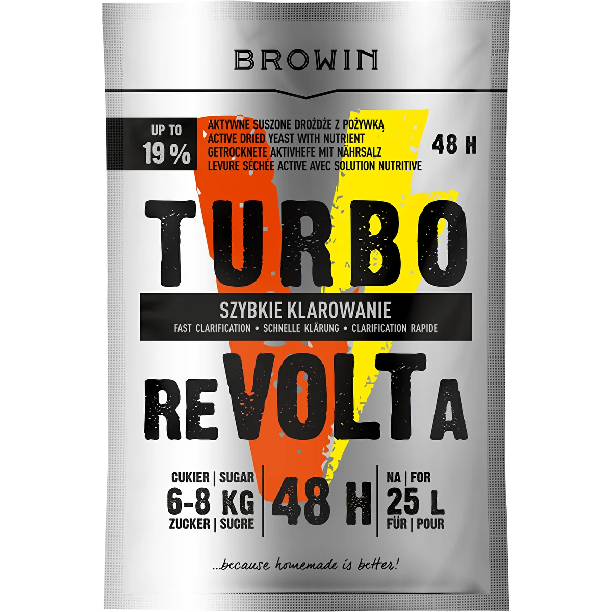 Turbo-Destillierhefe reVOLTa 48 h