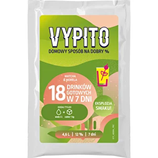 VYPITO 12 %, Beutel für 18 Drinks – Matcha-Aprikose, 126 g