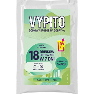 VYPITO 12 %, Sachet für 18 Drinks – Minze-Limette, 126 g
