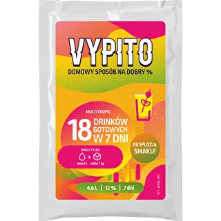 VYPITO 12 %, Beutel für 18 Drinks – Multitropic, 126 g