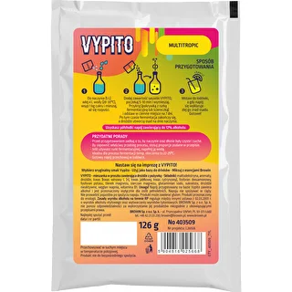 VYPITO 12 %, Beutel für 18 Drinks – Multitropic, 126 g – photo 2