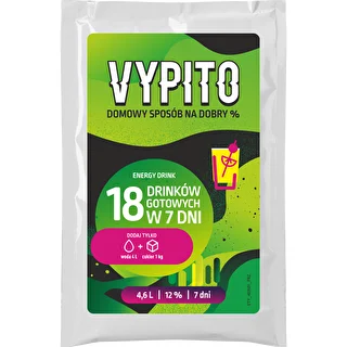 VYPITO 12 %, Beutel für 18 Drinks – Energy-Drink, 126 g