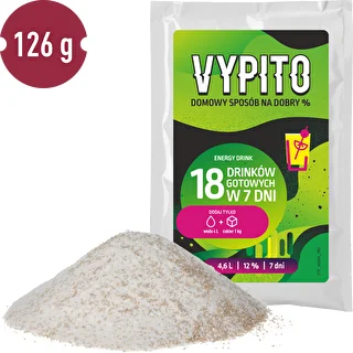 VYPITO 12 %, Beutel für 18 Drinks – Energy-Drink, 126 g – photo 3