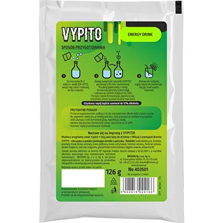 VYPITO 12 %, Beutel für 18 Drinks – Energy-Drink, 126 g – photo 2