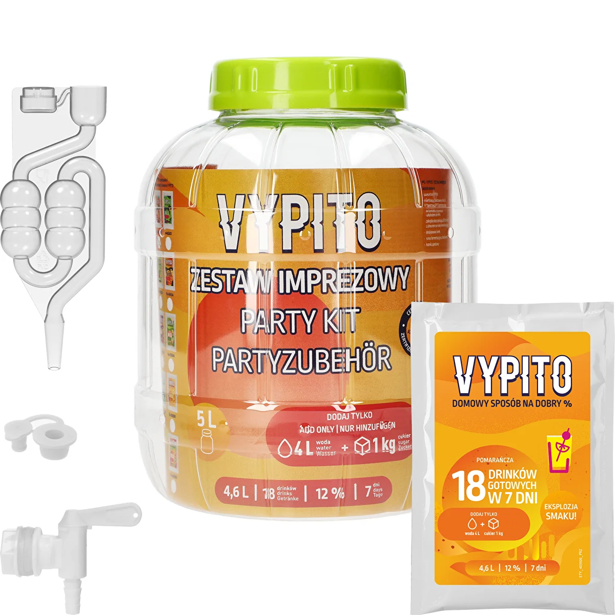 Party-Set – Vypito Orange
