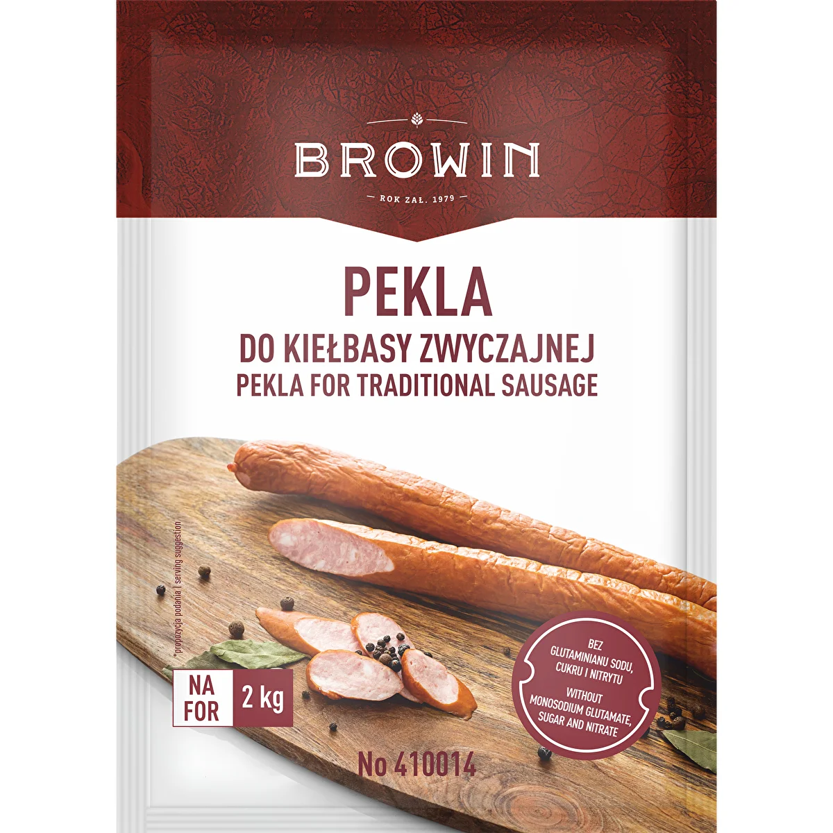Pökelsalz – Pökelmischung für klassische polnische Wurst (Kiełbasa zwyczajna)