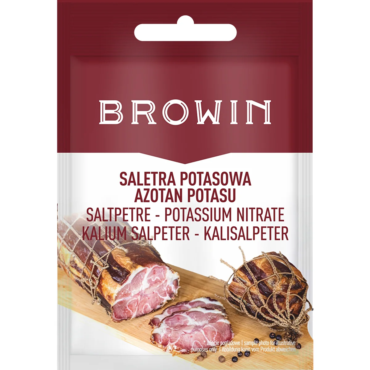 Kalisalpeter (Kaliumnitrat) zum Pökeln von Fleisch, 20 g