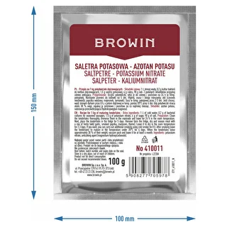 Kalisalpeter zum Pökeln von Fleisch, 100 g – photo 6