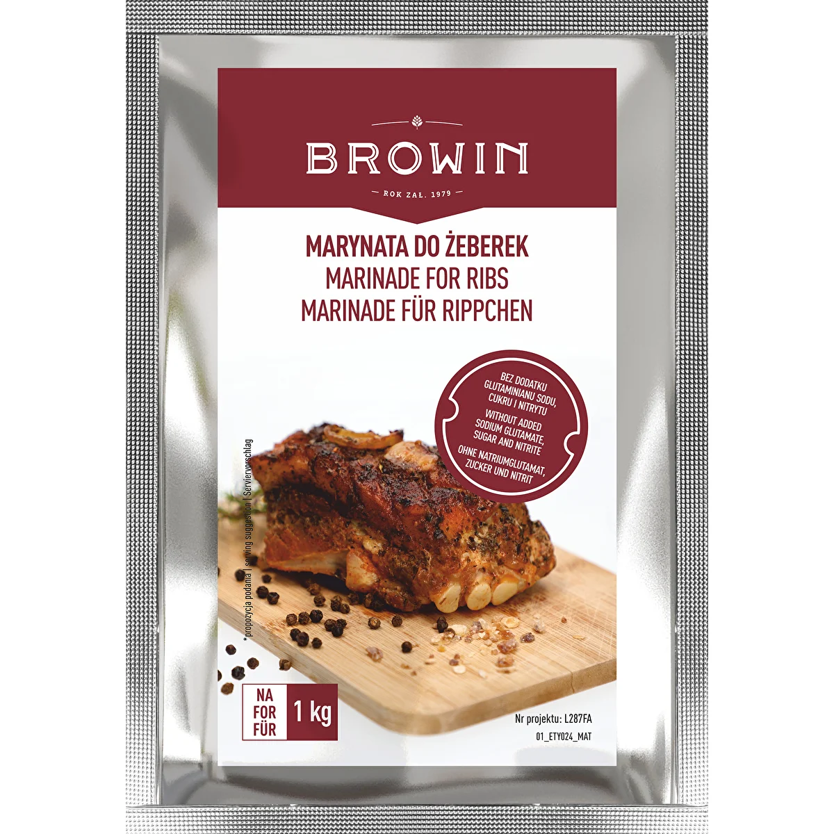 Marinade für Rippchen – Kräuter- und Gewürzmischung, 35 g