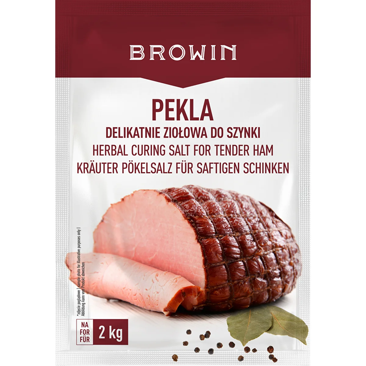 Milde, kräuterwürzige Pökelmischung für Schinken, 75 g