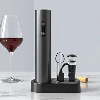 Elektrischer Korkenzieher mit Weinzubehör – photo 3